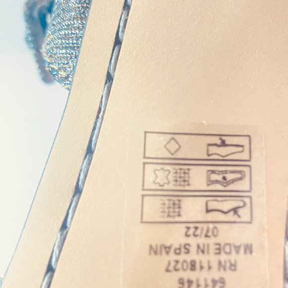 Glittery Boden Platform Sandals – Made in Spain – Size EU 41 / US Women’s 9.5–10 - Picture 13 of 17